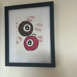 Home decor. Art piece. Comes with frame.